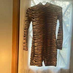 Romper tiger stripped longsleeve
